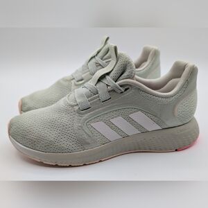 Adidas Edge Lux 5 Running Shoes in Lime Green/Blush Sneakers